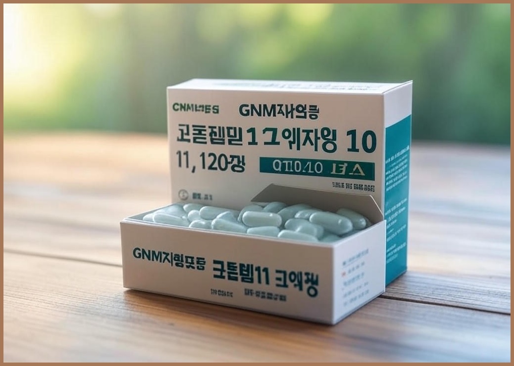 GNM자연의품격 코큐텐11 코엔자임Q10 11, 120정, 1박스 - 이미지 1