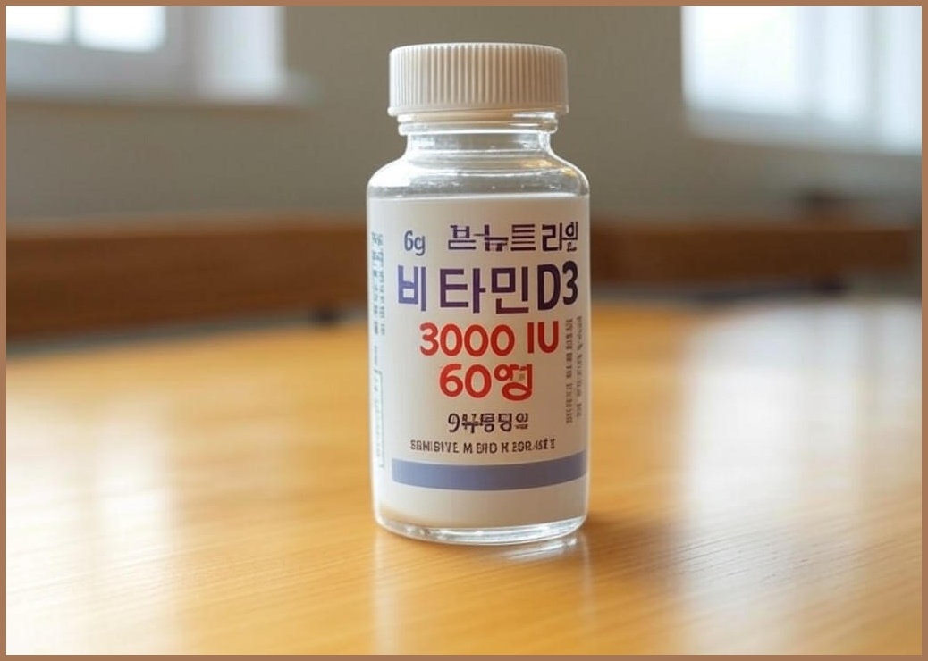 뉴트리원 비타민D3 3000 IU, 60정, 6g, 3개