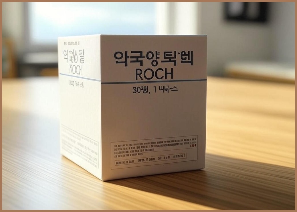 안국약품 피부엔 ROCH, 30정, 1박스